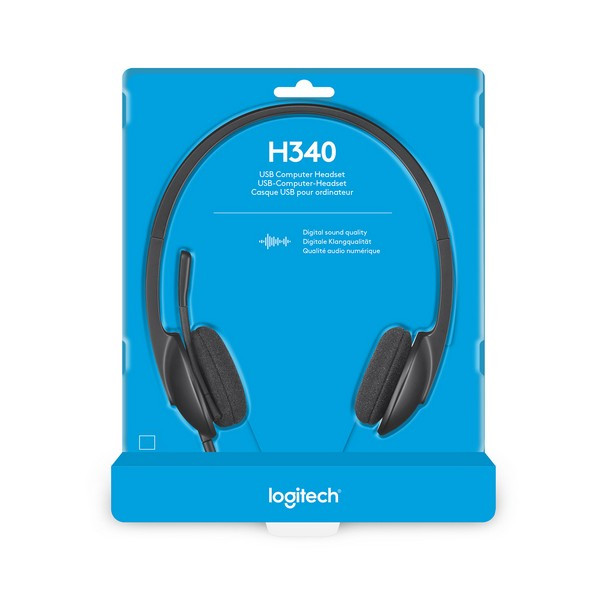 Наушники с микрофоном Logitech H340  Фото №6